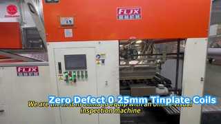 China's eerste offline visuele inspectiesysteem voor bedrukte metalen platen