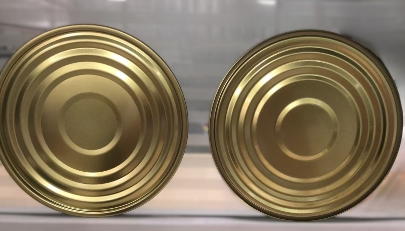 Premium 153mm Diameter Elektrolytisch Vertind Stalen (ETP) Deksel voor Voedselverpakking - Roestvrij & Aanpasbaar
