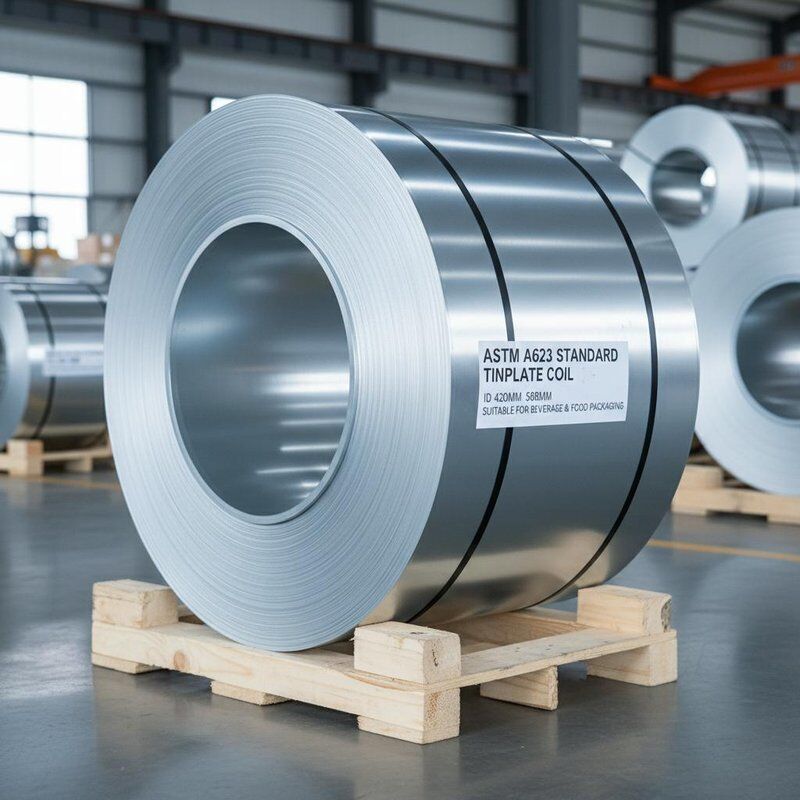 Roest- en zuurbestendige elektrolytische tinplaat ETP tinplaat met een dikte van 0,14 mm-0,47 mm
