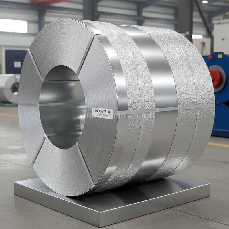 Matte tinplate spoel spoel met een gewicht van 3 tot 10 ton met een helder steen- en zilveren oppervlakteafwerking voor industriële verpakkingen
