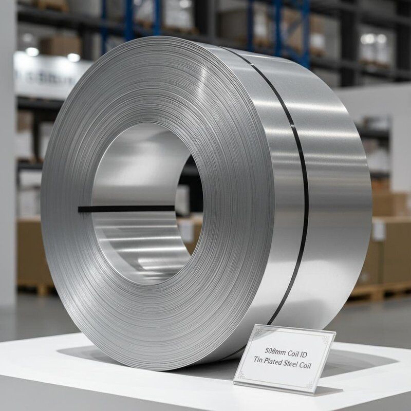 508mm Coil Id Tin Plated Steel Coil Offering Excellent Tin Coating for Enhanced Durability and Corrosion Protection