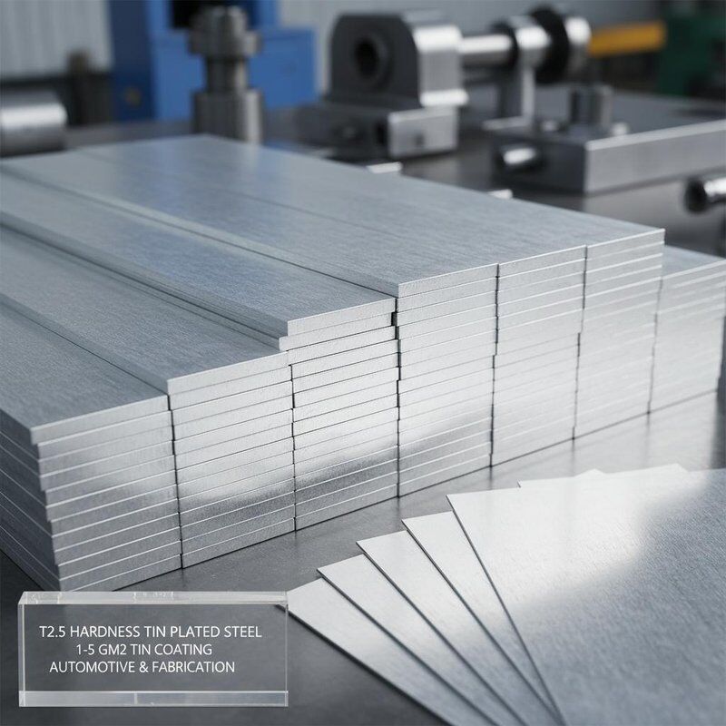 T2.5 Hardheid Blokken met tinplaat met tincoating Gewicht 1 tot 5 gm2 Perfect voor auto-onderdelen en duurzame metaalfabricage