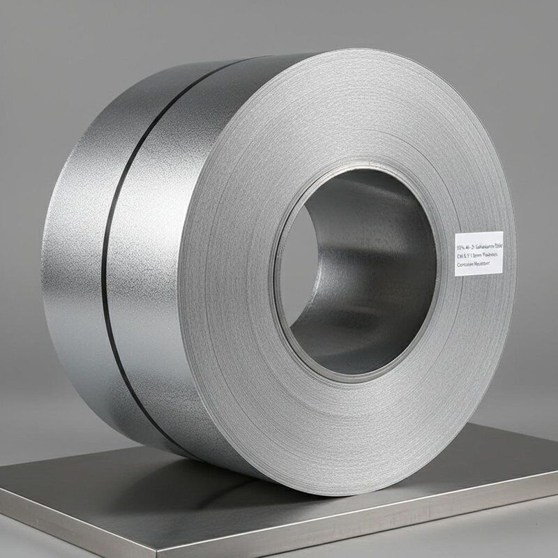 55% aluminium warm gedompelde galvalume staalplaat spoel - corrosiebestendig 0,5-1,0 mm dikte