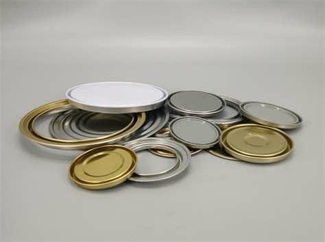 TIN en Chrome-plaat Eerste Rang voor Ronde van het het blikdeksel van Metaaltin can top het tinbodem