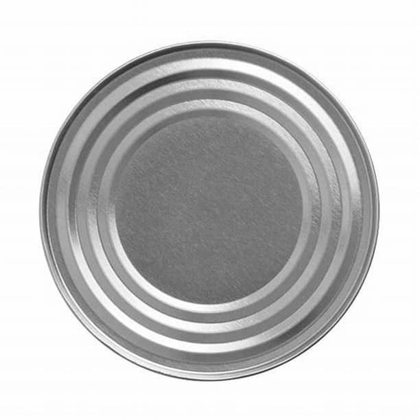 Voedselverpakking Elektrolytisch blik 52 mm, 73 mm, 83 mm, 153 mm Deksels Blik Deksel blikdeksel